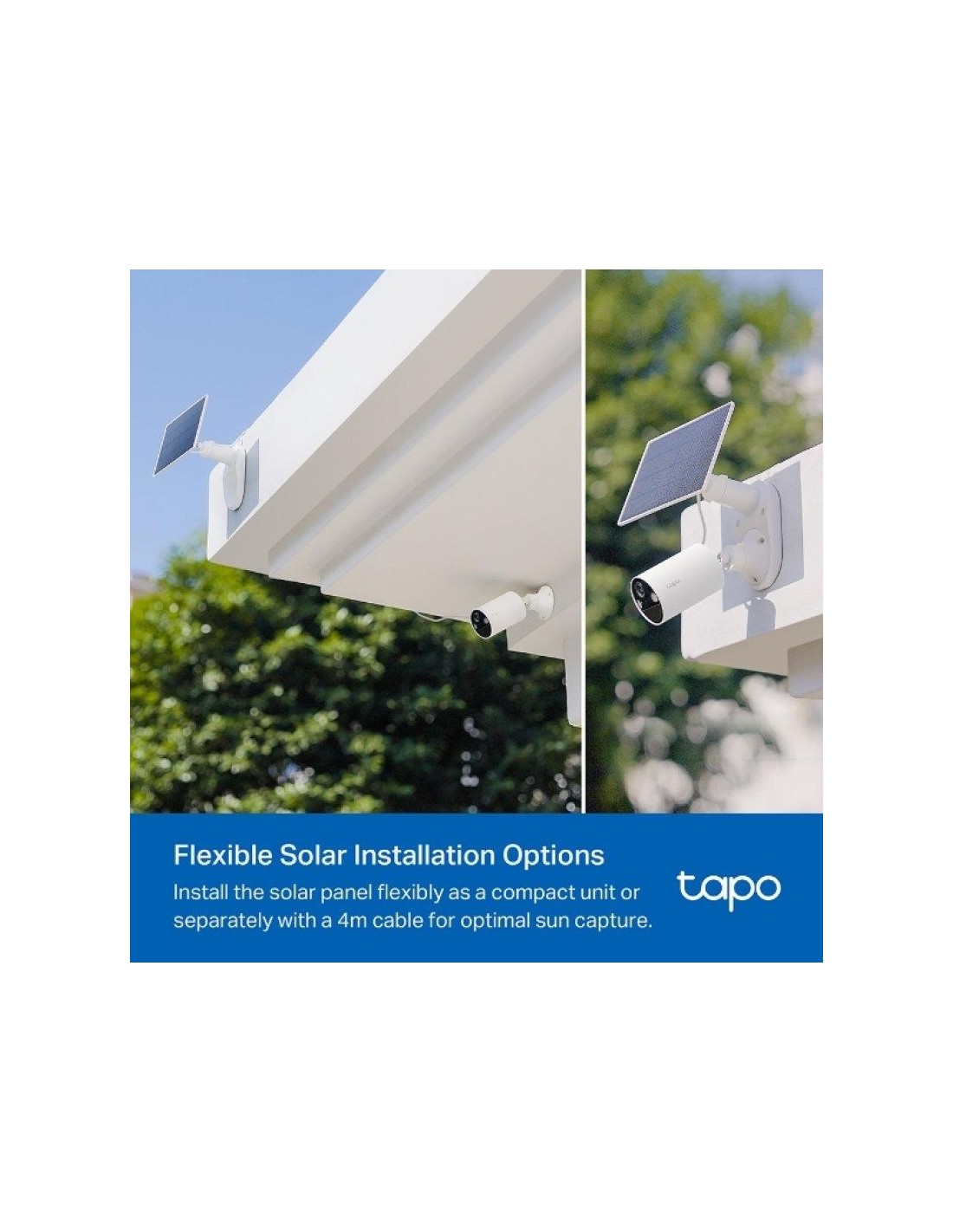 KIT TC82 TP-LINK CAMARA IP EXTERIOR + PANEL SOLAR POWERED