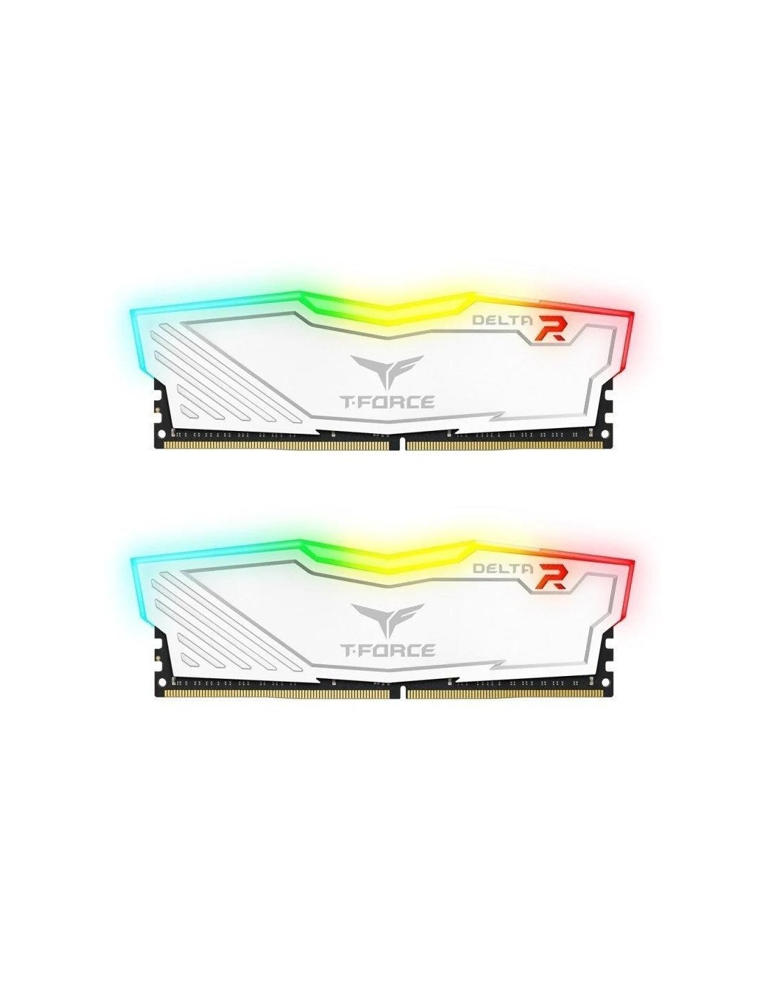 MEMORIA RAM 16GB (2X8GB) TEAMGROUP DELTA DDR4 3600MHZ RGB WHITE
