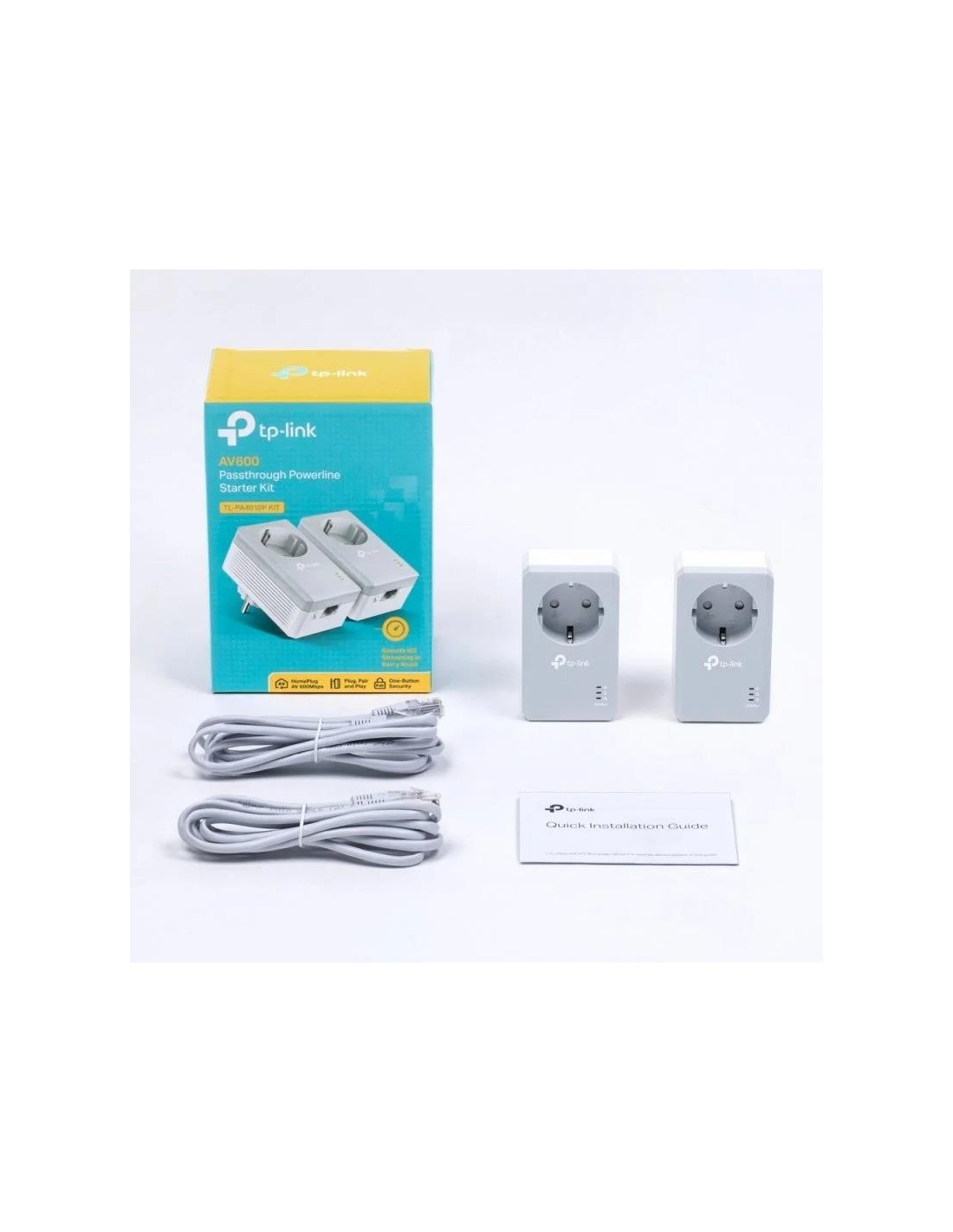 POWERLINE TP-LINK TL-PA4010PKIT ETHERNET 2UDS + ENCHUFE