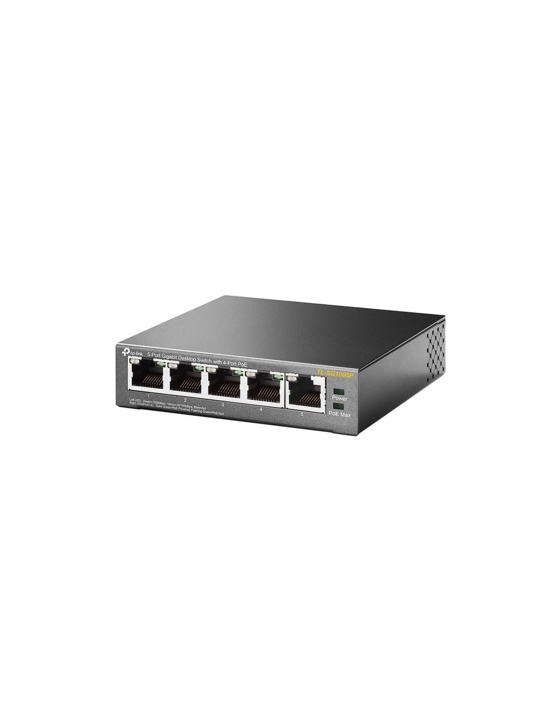 SWITCH TP-LINK GIGABIT 5 PUERTOS 4 POE TL-SG1005P