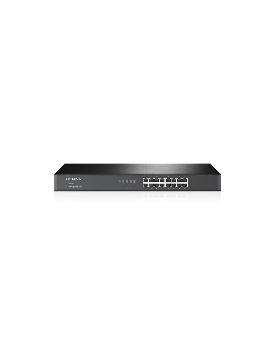 SWITCH TP-LINK 16 PUERTOS GIGABIT TL-SG1016 RACK