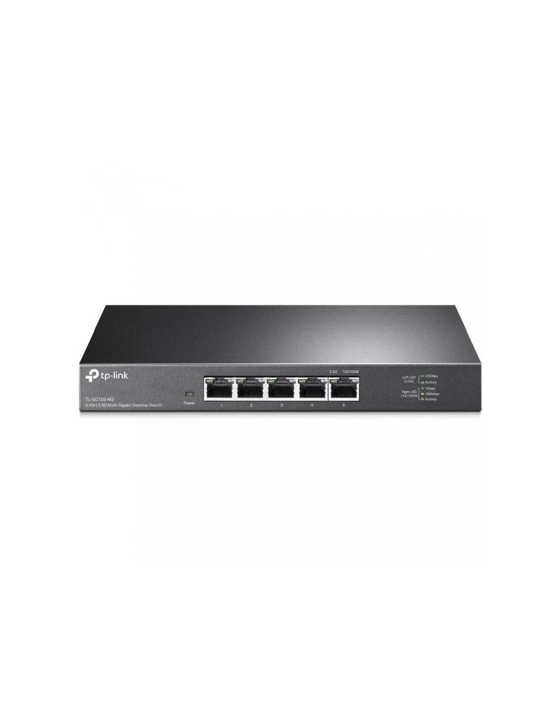 SWITCH TP-LINK GIGABIT 5 PUERTOS 2.5G TL-SG105-M2 METALICA