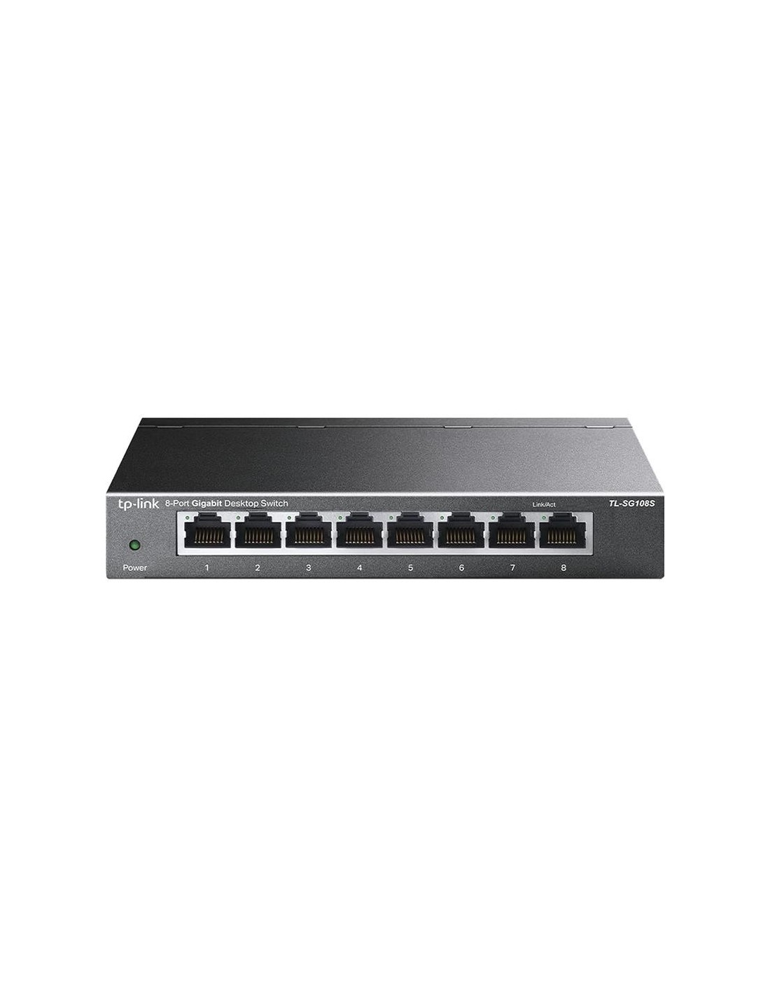 SWITCH TP-LINK GIGABIT 8 PUERTOS DESKTOP DUPLEX TL-SG108S