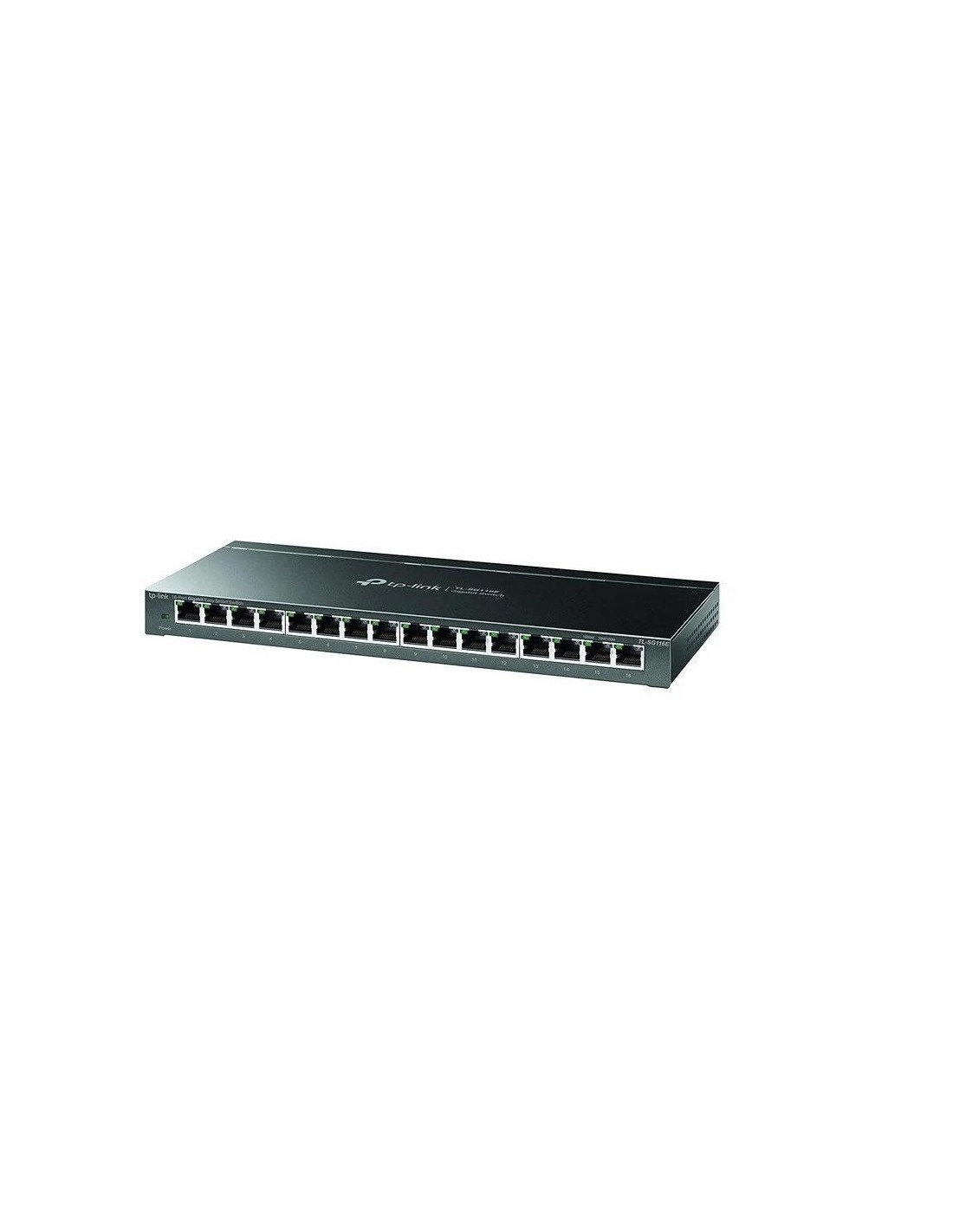 SWITCH TP-LINK 16 PUERTOS GIGABIT TL-SG116E METALICA