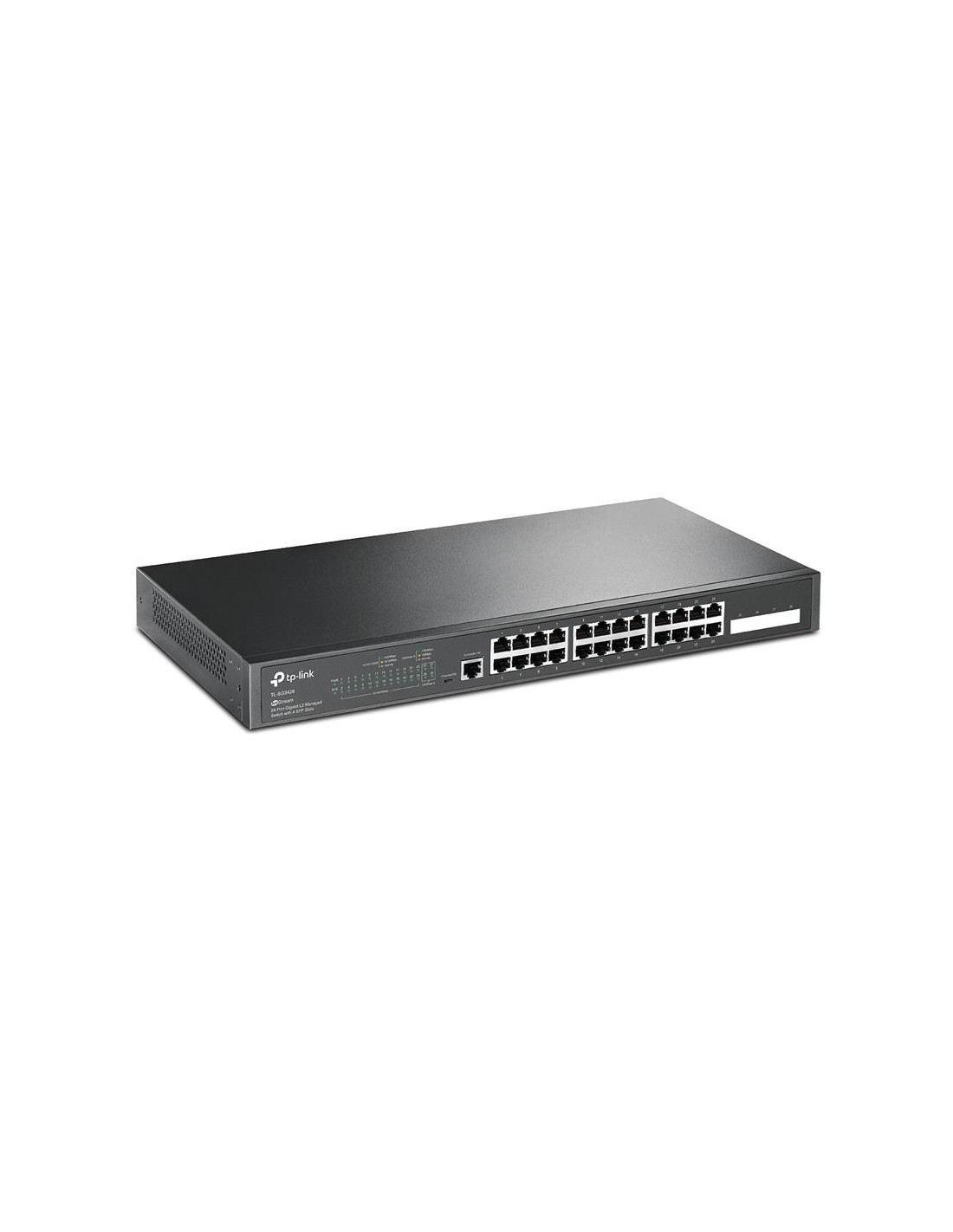 SWITCH TP-LINK JETSTREAM 24 PUERTOS + 4 SFP TL-SG3428 GESTIONABLE