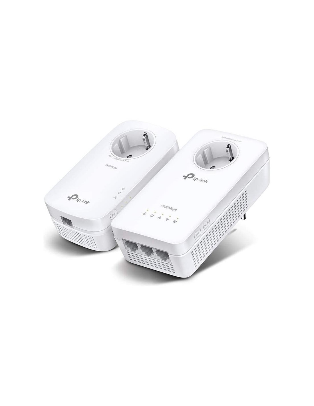 POWERLINE TP-LINK TL-WPA8631P ETHERNET AV1300 + ENCHUFE KIT 2UD