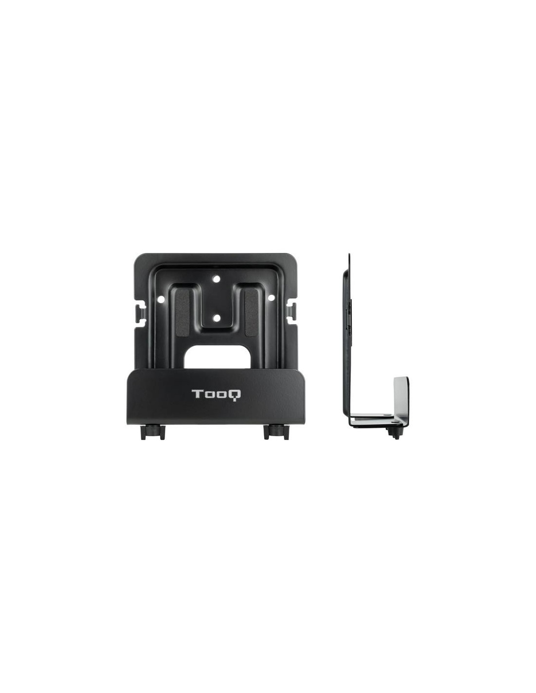 SOPORTE DE PARED UNIVERSAL TOOQ PARA ROUTER MINI PC MULTIMEDIA 5KG BLACK