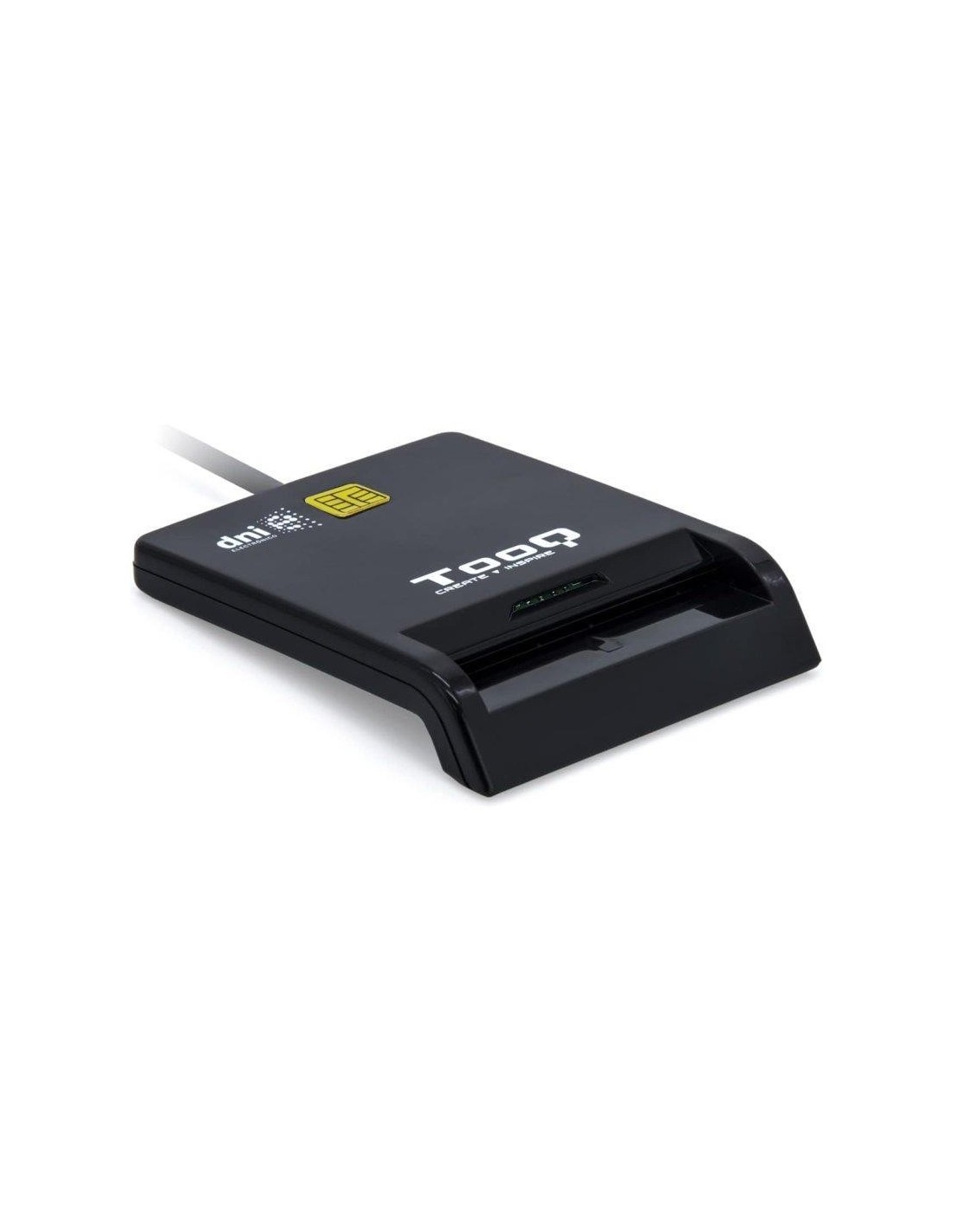 LECTOR DE TARJETAS DNIE TOOQ TQR-211 DNI USB-C BLACK