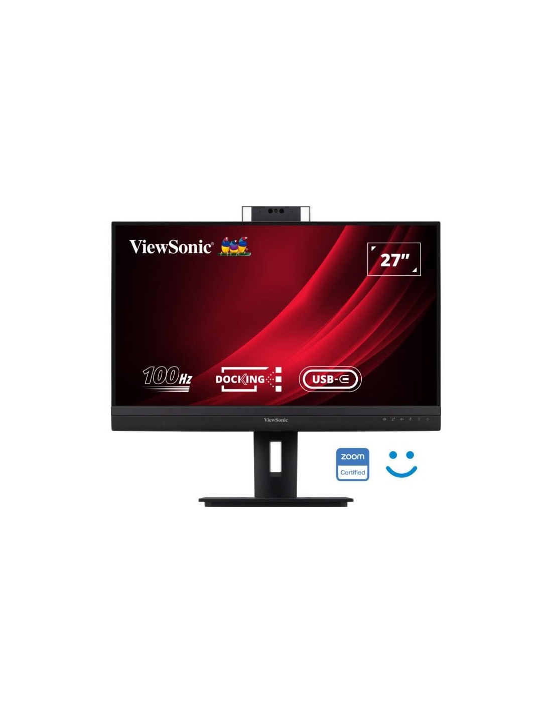 MONITOR VIEWSONIC 27 IPS 100HZ 2K QHD MULT ERGO WEBCAM HDMI DP USB-C/PD 5Y