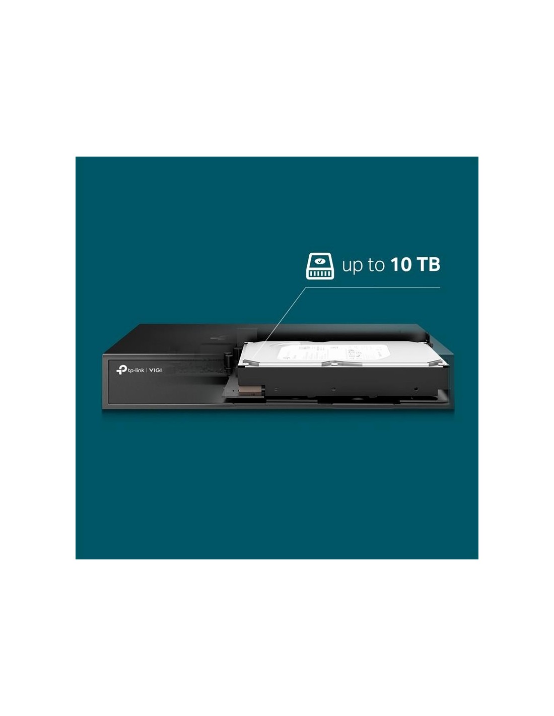GRABADOR IP NVR TP-LINK VIGI 8 CH IP 1HDD H265+