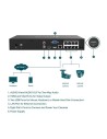 GRABADOR IP NVR TP-LINK VIGI 8 CH IP 1HDD H265+ POE