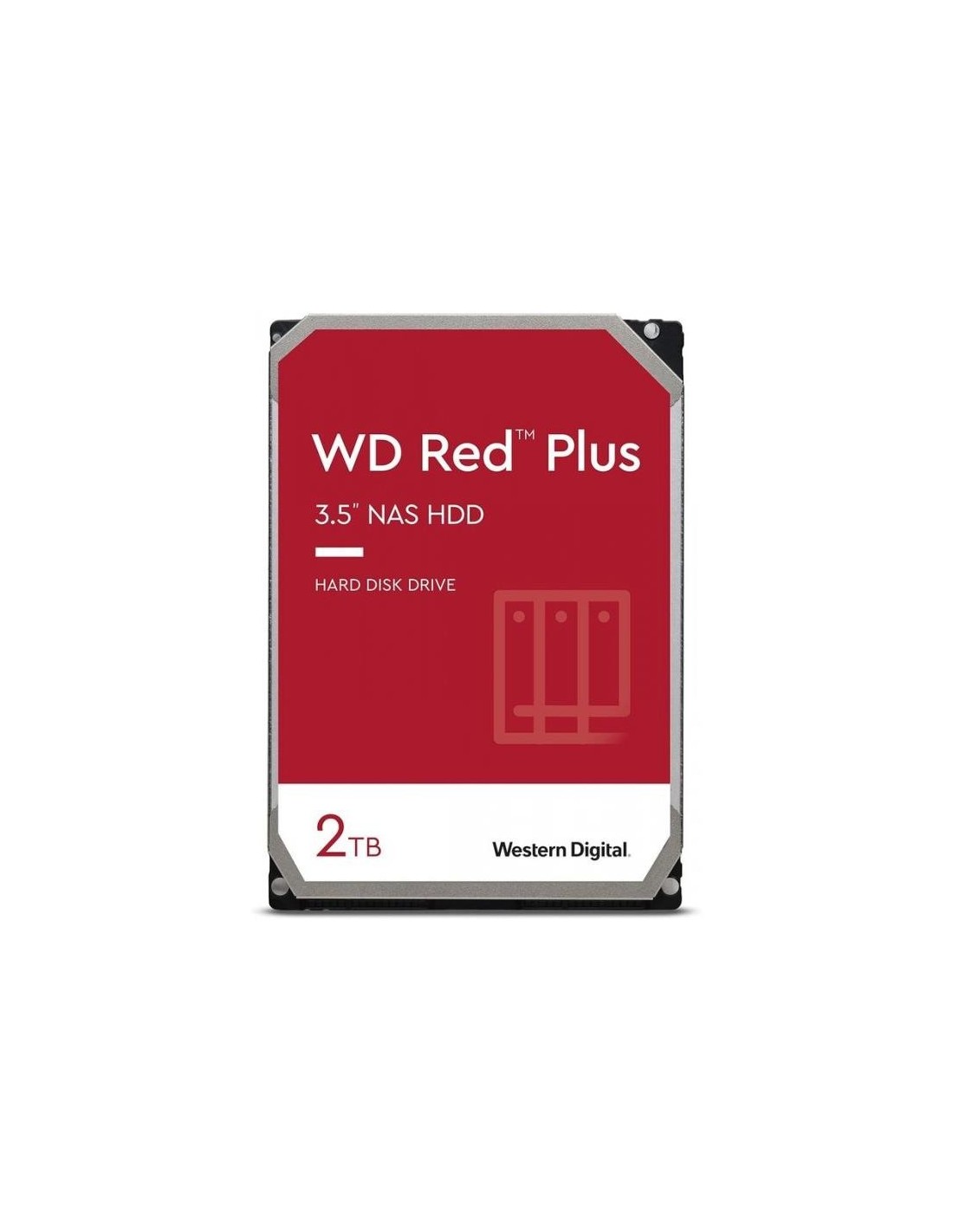 DISCO DURO WESTERN DIGITAL 2TB NAS 3,5 SATA RED PLUS
