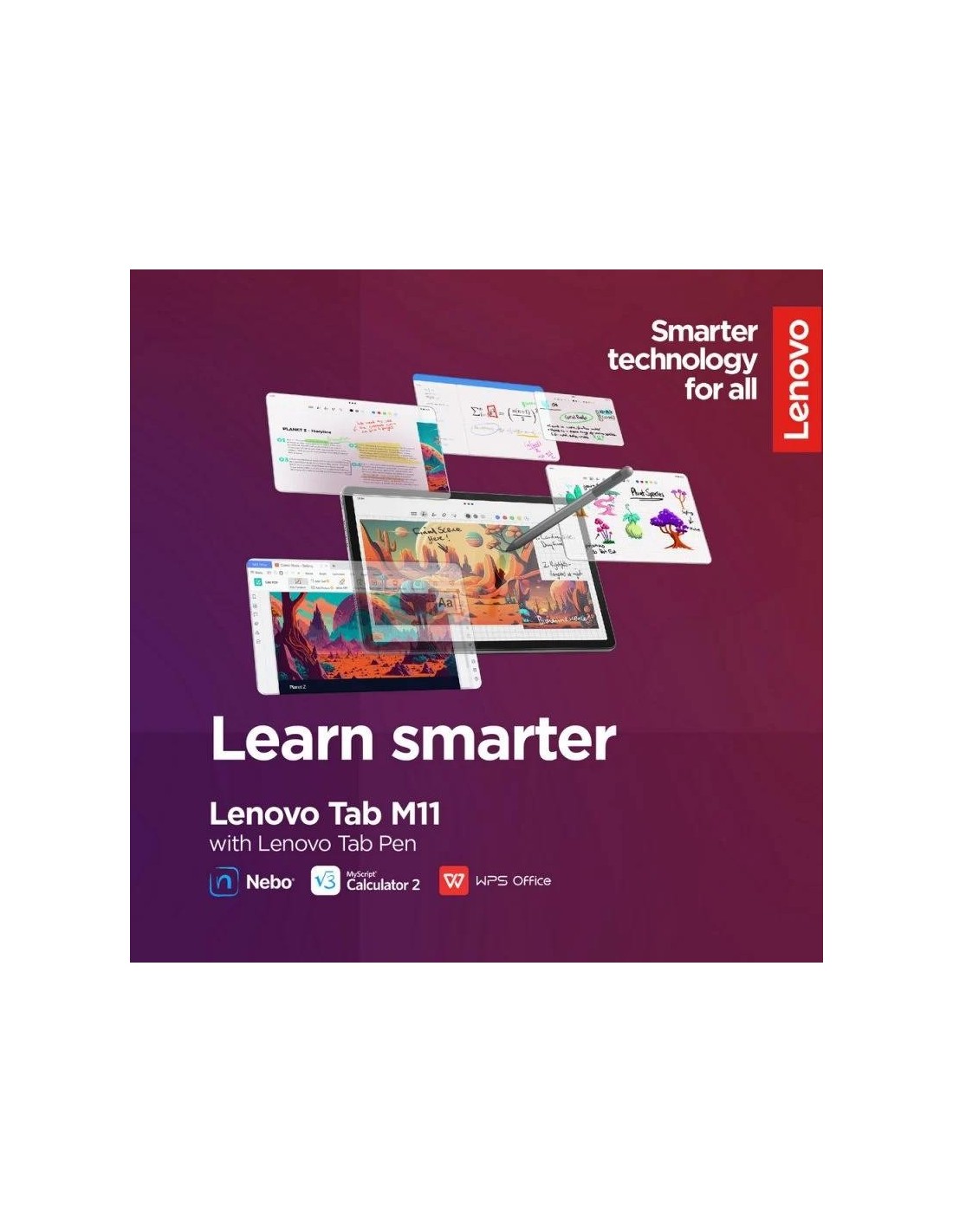 TABLET LENOVO M11 11 8GB/128GB MEDIATEK HELIO + PEN + FUNDA