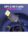 CABLE DISPLAYPORT 1.2 4K VENTION DP/M - DP/M 3M BLACK