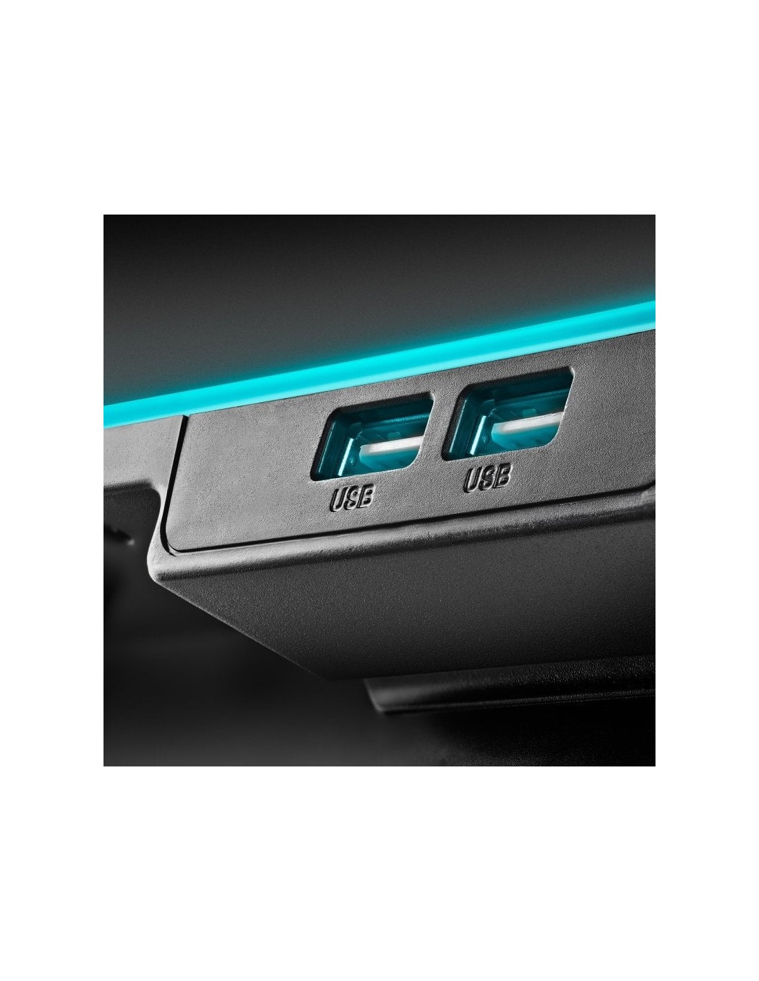 SOPORTE + VENTILADOR NOTEBOOK NGS HEROSTAND RGB BLACK + SOPORTE SMARTPHONE