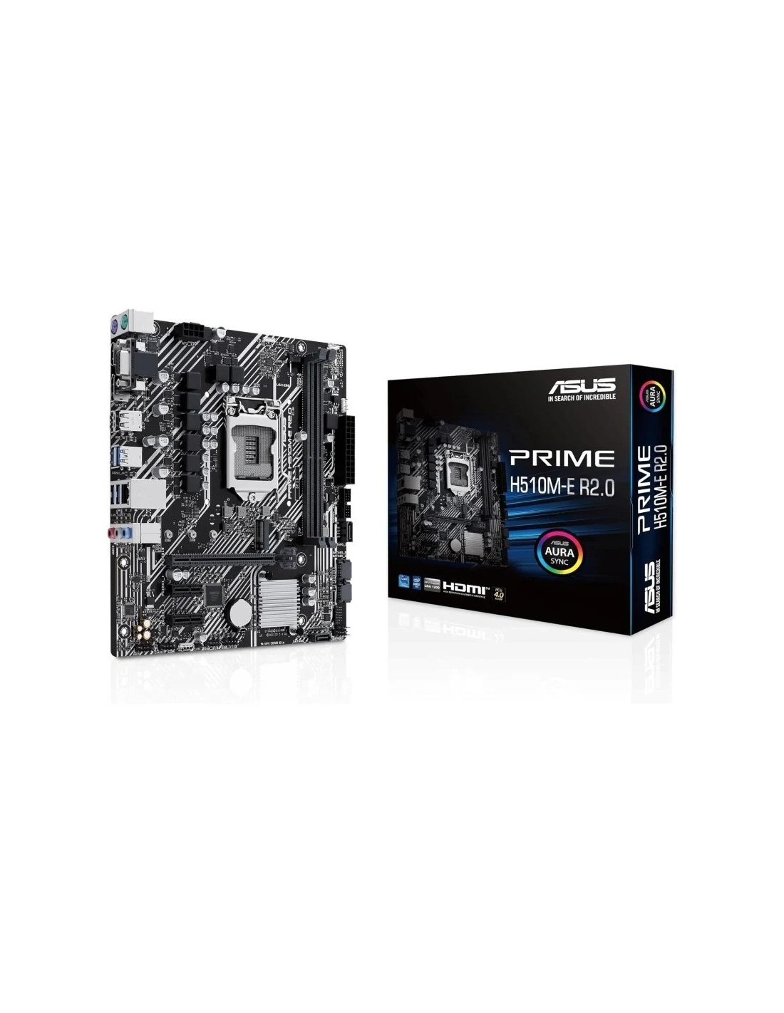PLACA BASE ASUS PRIME H510M-E R2.0 MATX 2XDDR4 HDMI + VGA + DP