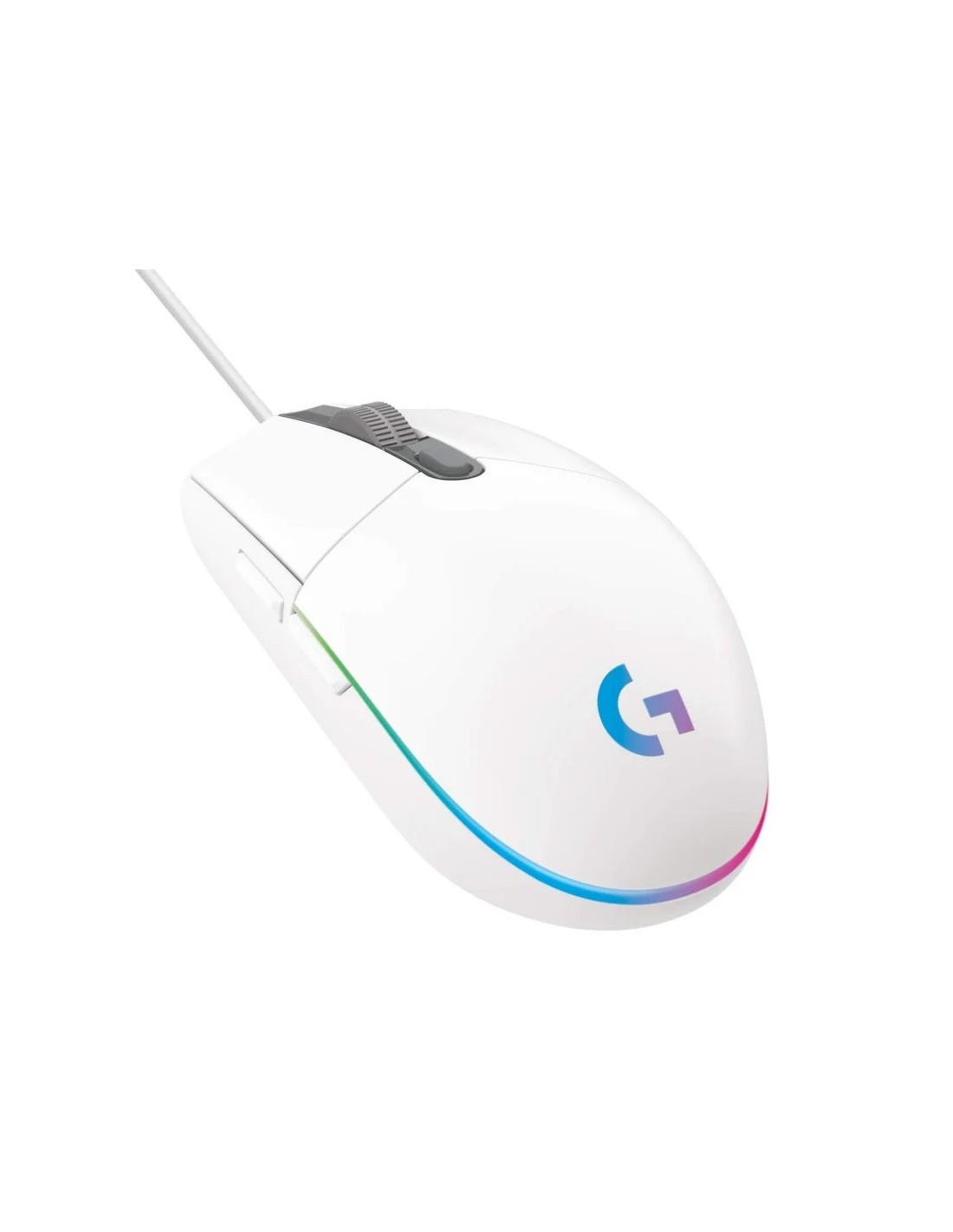 RATON LOGITECH G102 LIGHTSYNC RGB USB WHITE