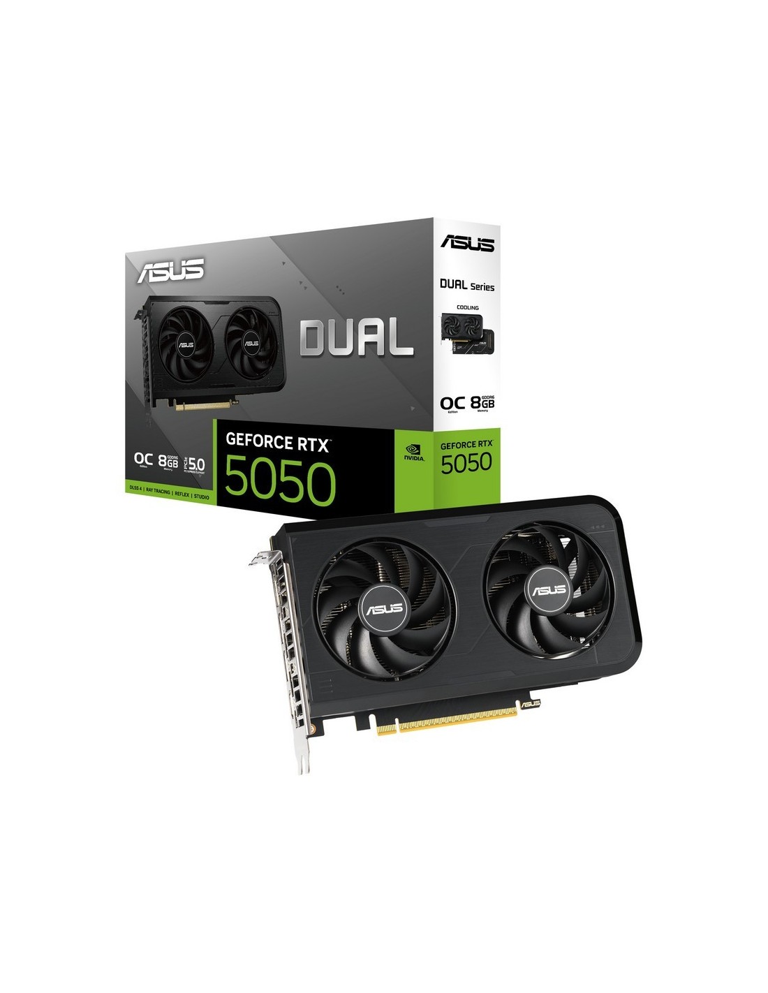 TARJETA DE VIDEO ASUS DUAL NVIDIA RTX5050 8GB OC GDRR6 PCIE 5.0