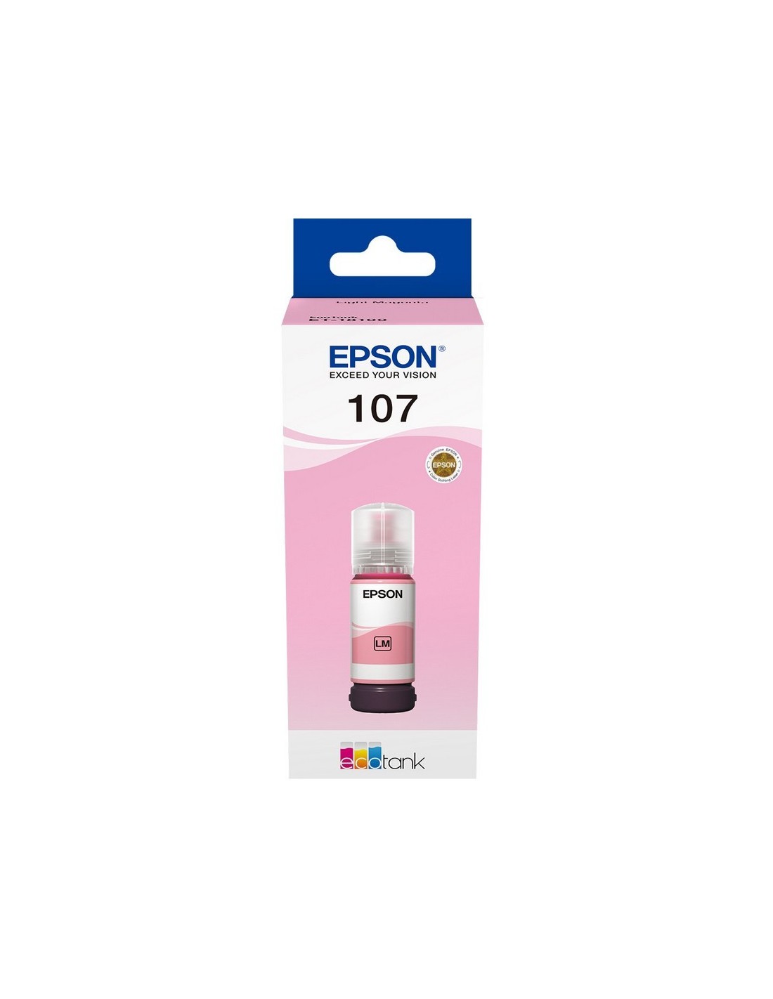 TINTA EPSON BOTE 107 MAGENTA LIGHT T09B ECOTANK BOTTLE