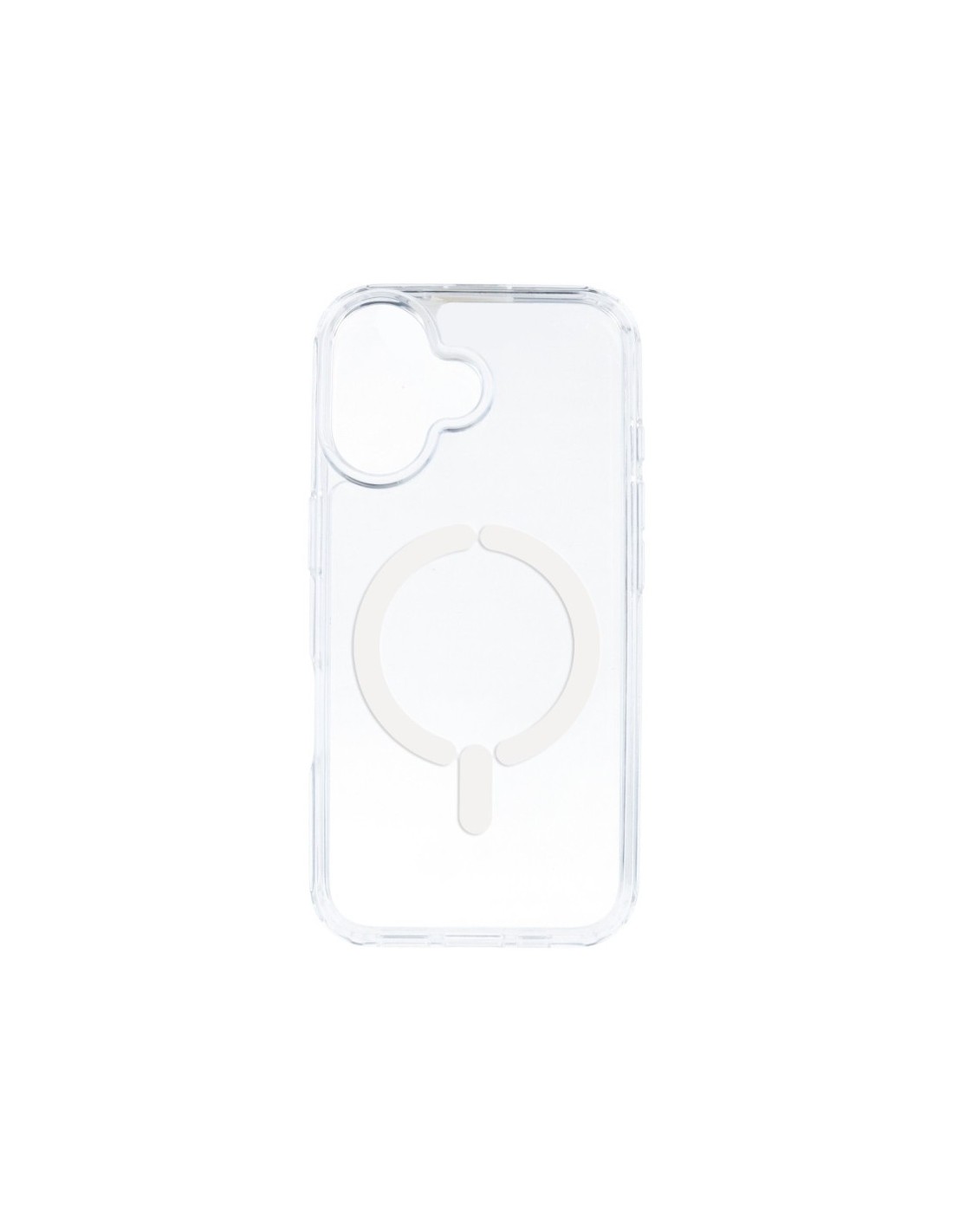 FUNDA PARA IPHONE 16 PLUS TRANSPARENTE MAGSAFE