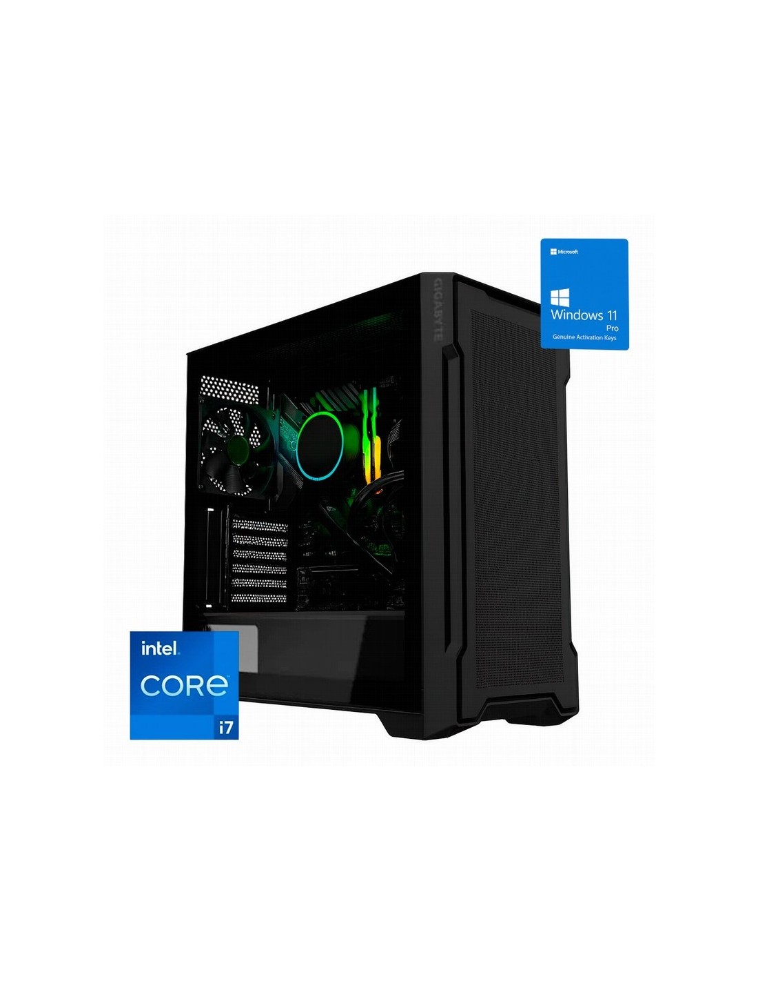 ORDENADOR GAMING GIGABYTE CRISTAL RGB I7 14700/16GB/SSD1TB/R.LIQ/850W/W11P