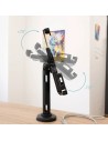 SOPORTE SOBREMESA TOOQ ANTIRROBO AJUSTABLE PARA TABLET 7.9-10.5 BLACK