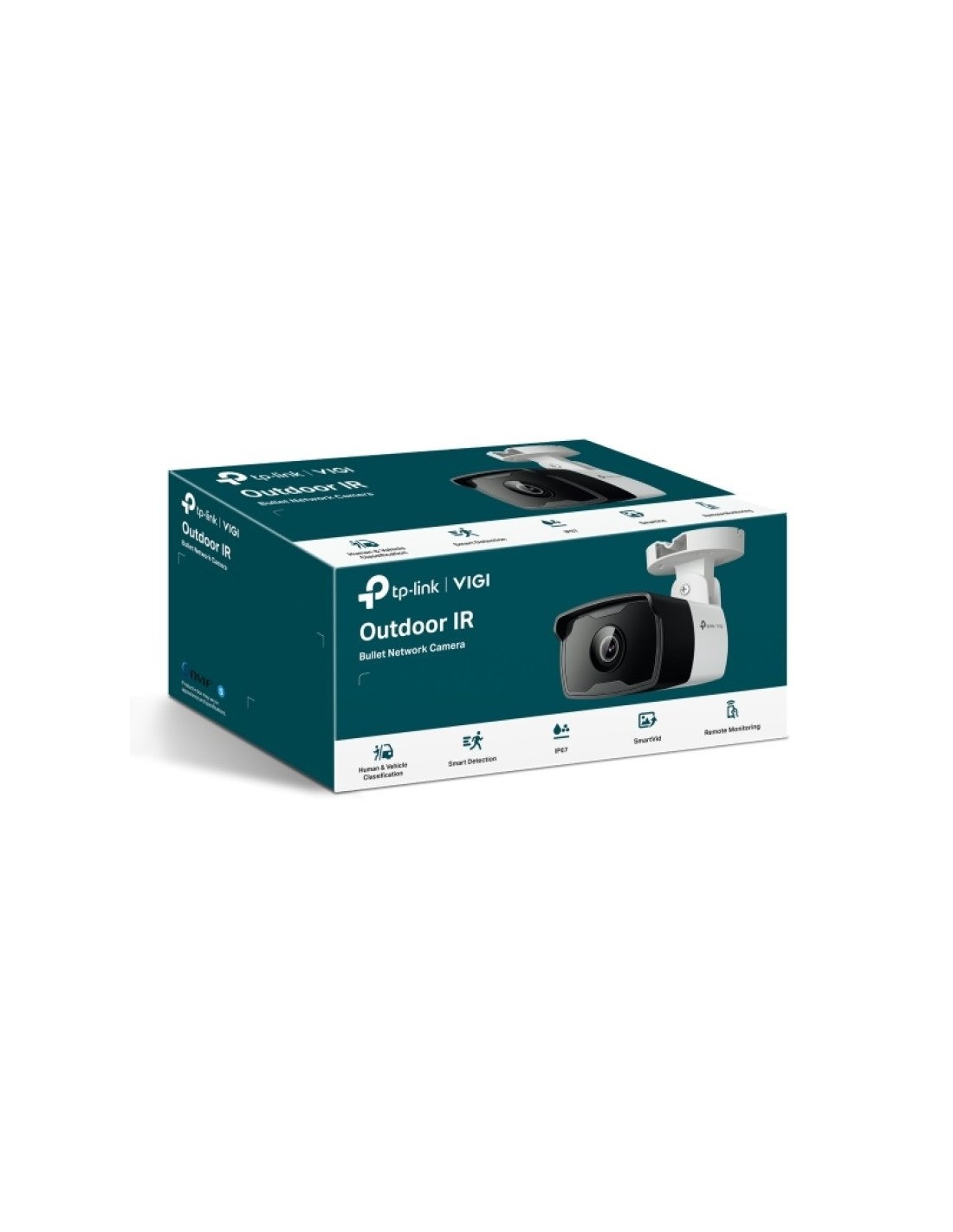 CAMARA IP TP-LINK VIGI BULLET EXTERIOR 3MP 2.8MM IR 30M IP67 POE
