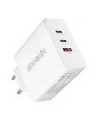 CARGADOR DE PARED PHOENIX GAN 2XUSB-C X1USB-A 65W WHITE