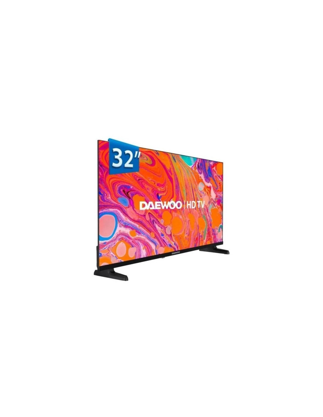 TELEVISOR DAEWOO 32 QLED FHD USB SMART TV  WIFI VIDAA BLUETOOTH HOTEL