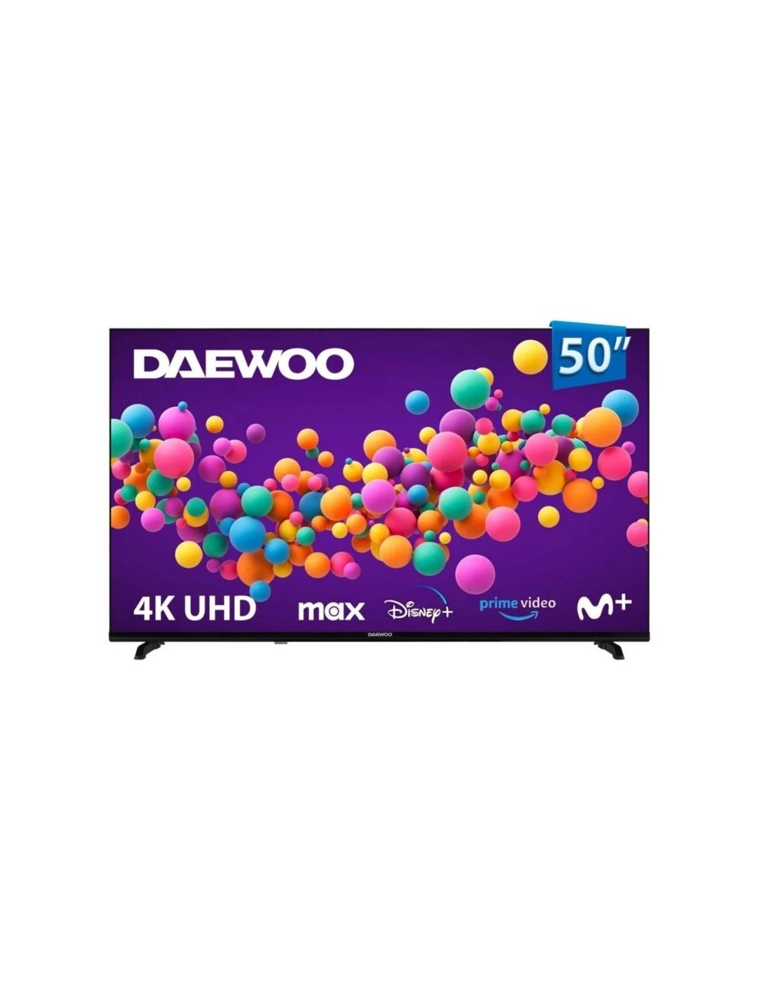 TELEVISOR DAEWOO 50 QLED UHD 4K USB SMART TV WIFI BLUETOOTH HOTEL