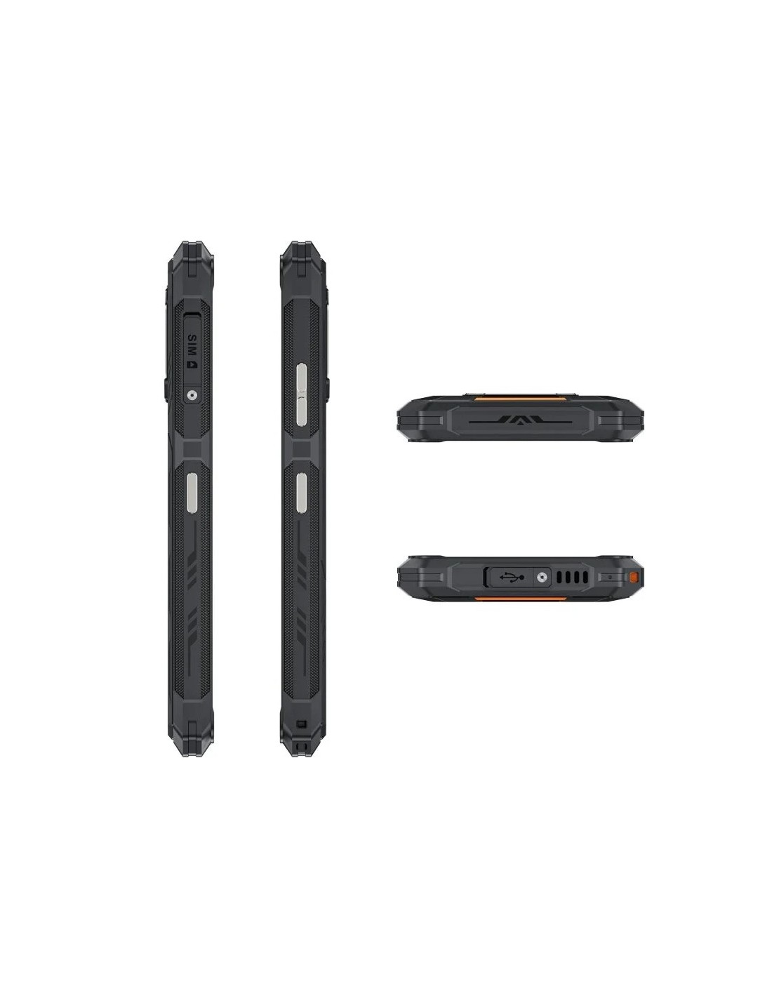 COMANDERO PDA SMARTPHONE CUBOT KING KONG ES 3 6.74 6G/256G/4G/IP69K/RUG BLACK