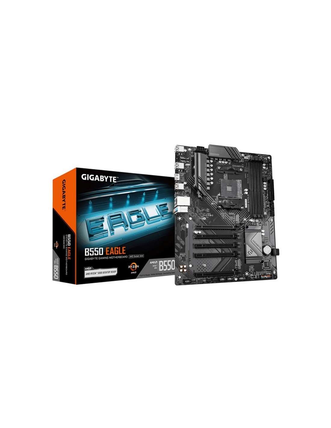 PLACA BASE GIGABYTE GA-B550-EAGLE AMD 4XDDR4 ATX HDMI