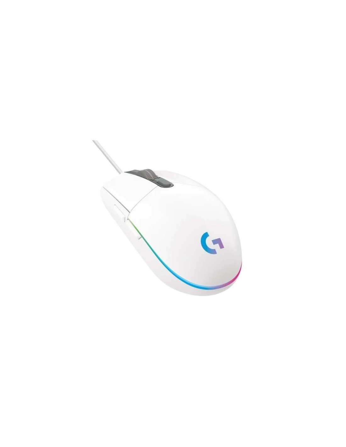 RATON LOGITECH G203 LIGHTSYNC RGB USB WHITE