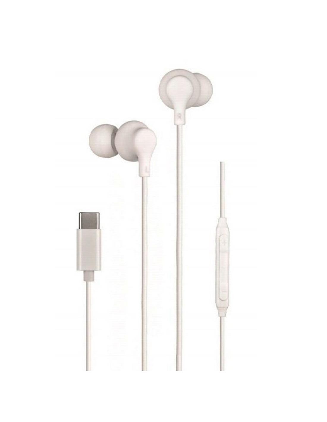 Daewoo DW2016 Auricular USB-C con Micrófono Blanco