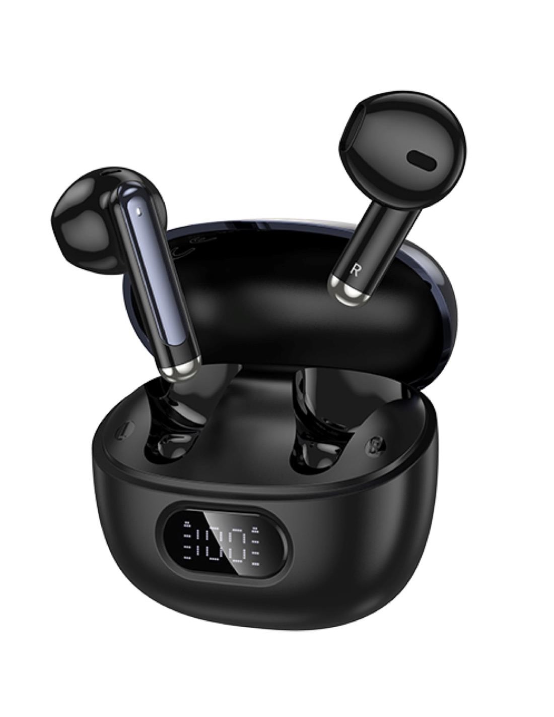 Hoco EQ18 Auricular Inalámbrico con Cancelación de Ruido Negro