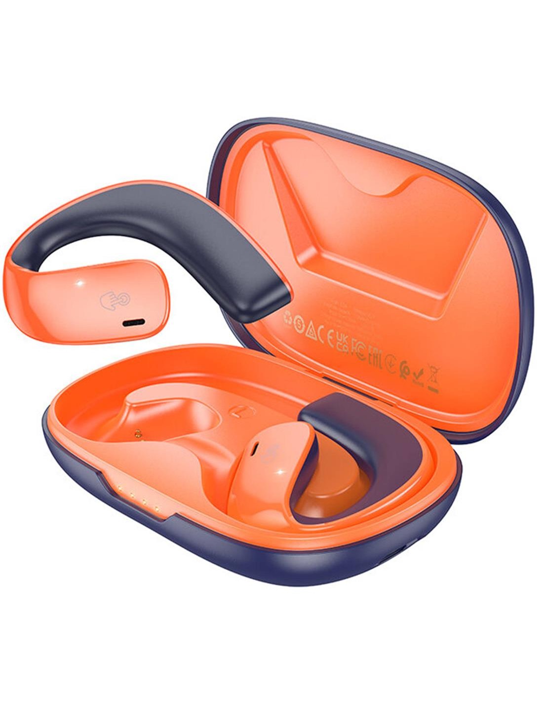 Hoco EQ4 Auricular Deportivo Bluetooth Open-Ear Azul