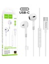 Hoco M109 Auricular con MicrÃ³fono y ConexiÃ³n USB-C white