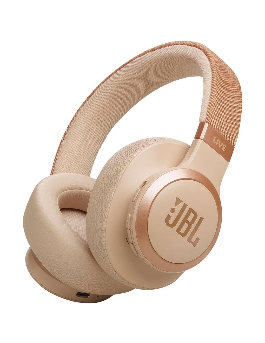 JBL Live 770NC Auricular Cancelación Ruido Bluetooth Sandstone