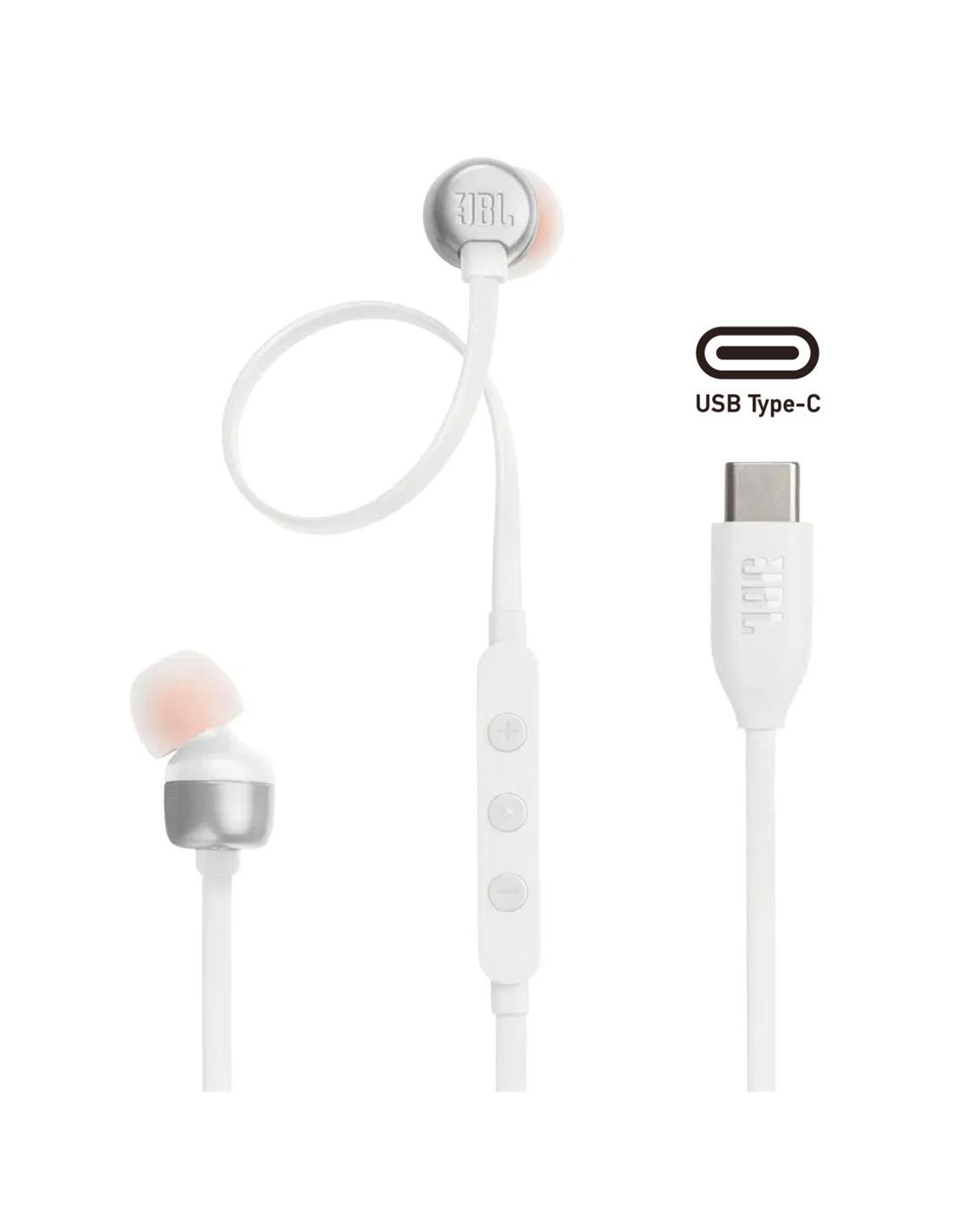 Jbl Tune 310 Auricular USB-C Blanco