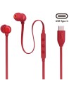 Jbl Tune 310 Auricular USB-C Rojo