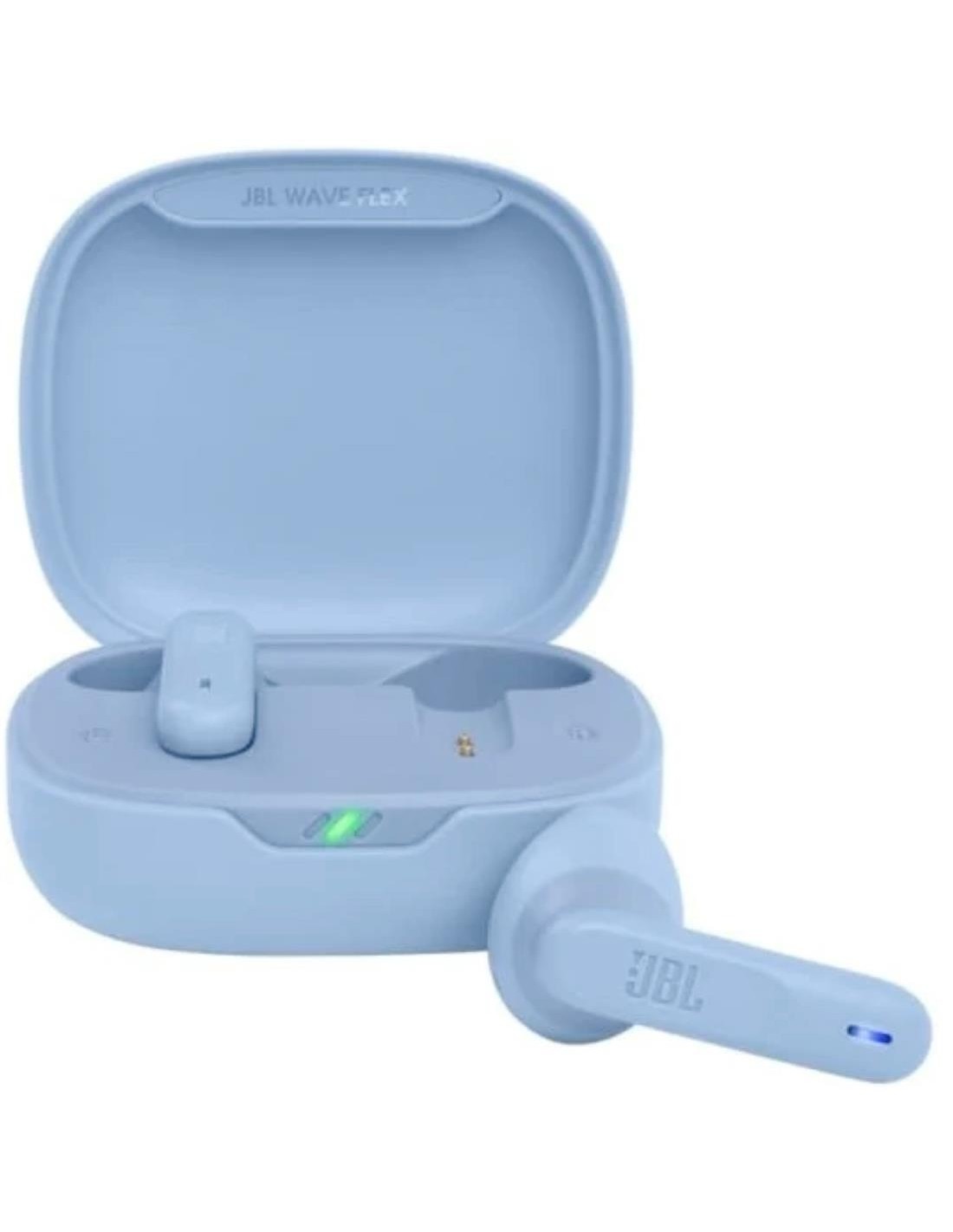 JBL Wave Flex Auricular Inalámbrico Azul