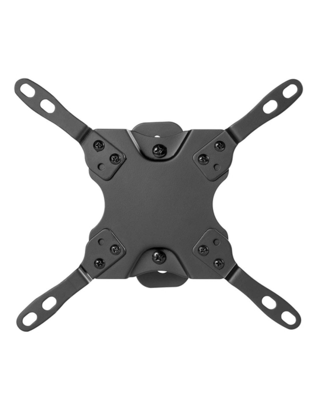 AISENS Soporte eco giratorio, inclinable y nivelable para monitor/TV 20kg (1 Pivote) de 13-42, Negro