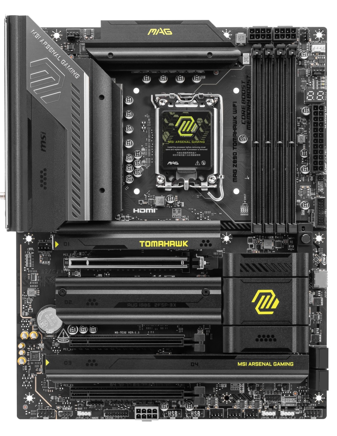 MSI MAG Z890 TOMAHAWK WIFI placa base Intel Z890 LGA 1851 (Socket V1) ATX