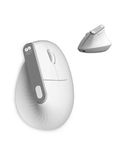 SUBBLIM SUBMO-EDNVW02 ratón Universal mano derecha Bluetooth + USB Type-C ??ptico 4000 DPI