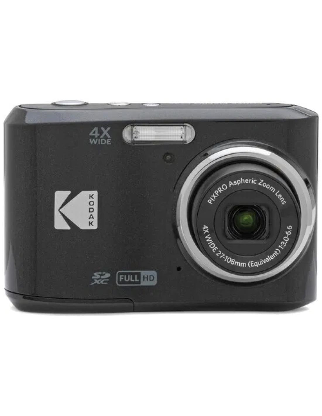 Kodak FZ45 Cámara Digital 16Mp 4X Zoom FullHD Negra