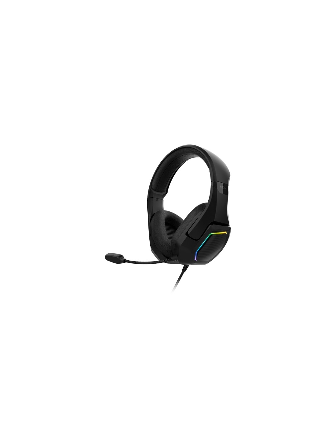 Krom Kopa 7.1 Auriculares Alámbrico Diadema Juego Negro