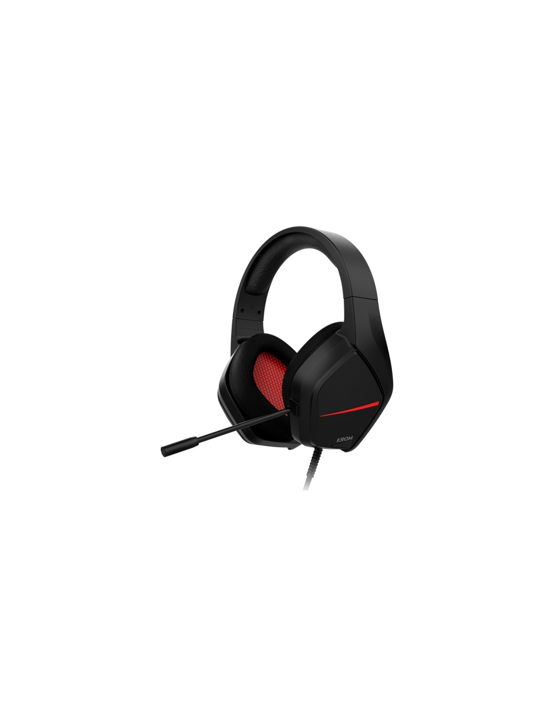 Krom Kopa Move Auriculares Alámbrico Diadema Juego Negro