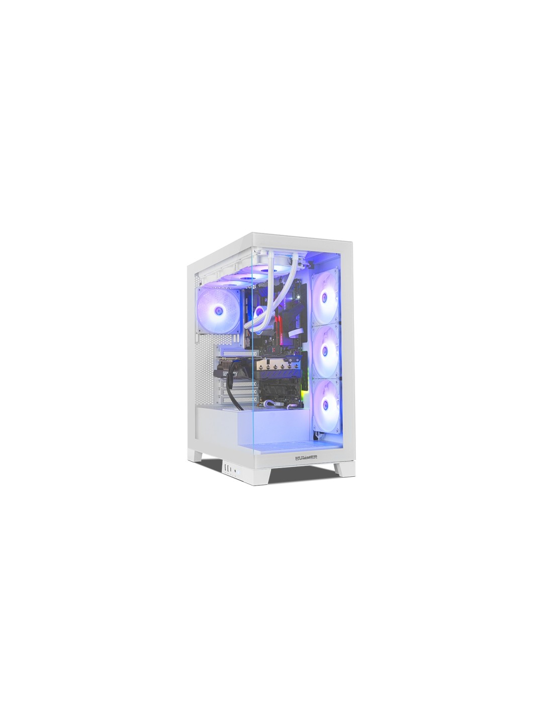 NOX Hummer Glock Midi Tower Blanco