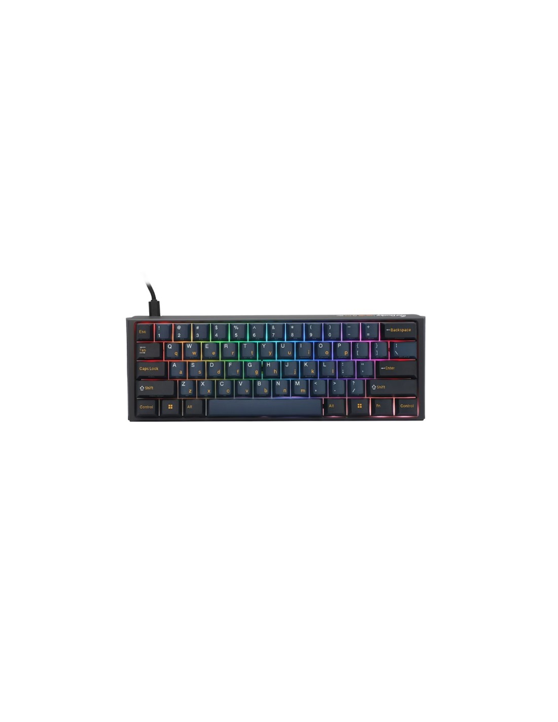 Ducky ONE 3 Pro Nazca Line 60% RGB 8K Polling Rate MX2A-Red (ES)