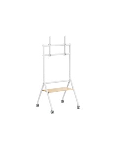 AISENS Soporte de suelo eco con rueda, 1 bandeja para pantalla